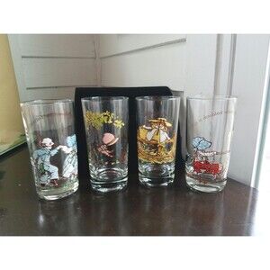 Holly Hobbie Vintage Water Glasses